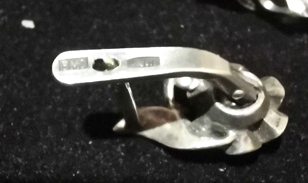 Серьги серебро СССР