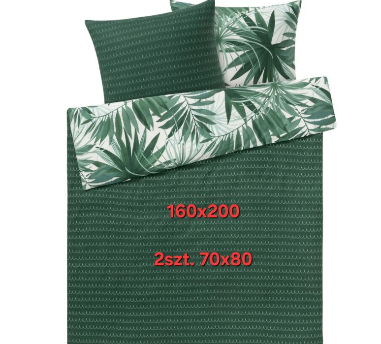 Pościel dwustronnej 160x200