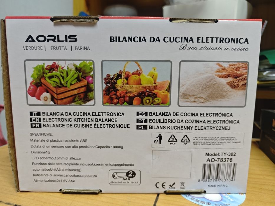 Balança Digital de Cozinha - Nova em caixa