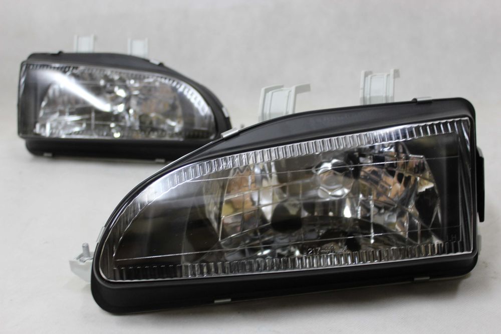 Lampy przednie przód HONDA CIVIC 5 V 91-95 EG EH EJ 2D/3D Black NOWE