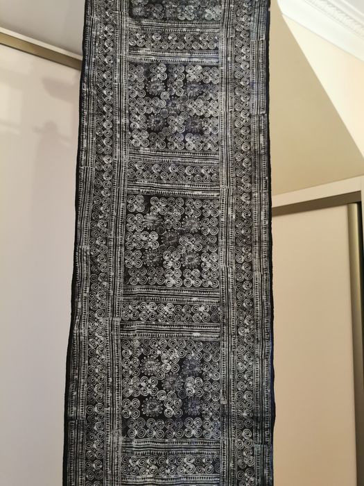 Bieżnik serweta kupon tkaniny handmade Wietnam