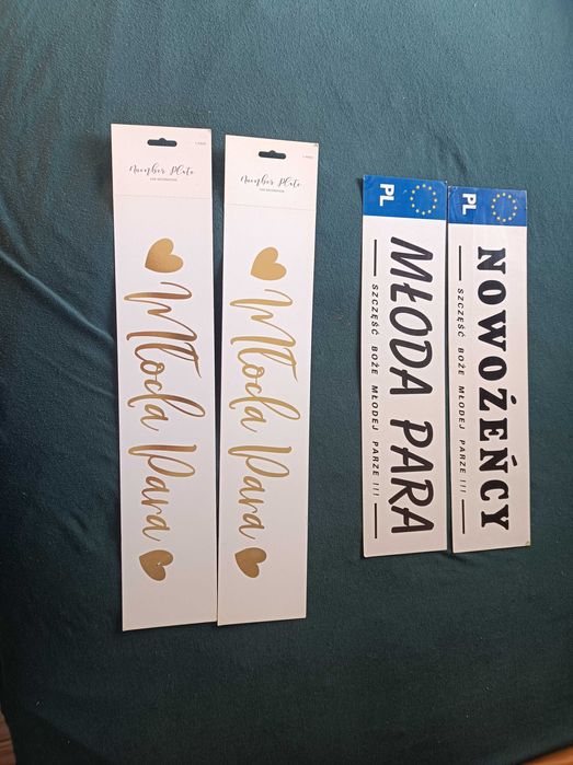 Tablice ślubne MŁODA PARA