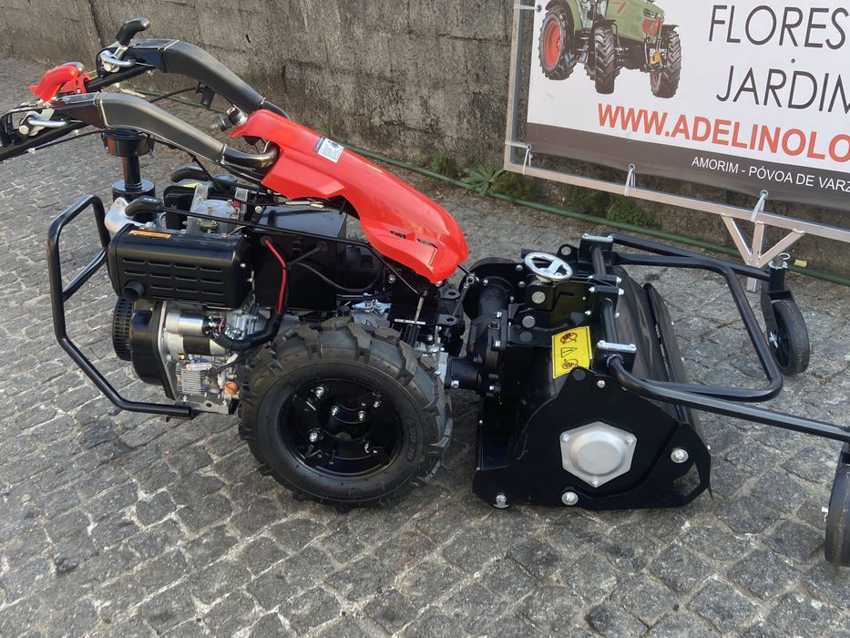 Motocultivador gasoleo 10cvs com triturador martelos