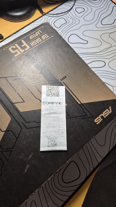Ігровий ноутбук (RTX 3050 / I5-11300H) ASUS TUF Dash F15 FX516PC
