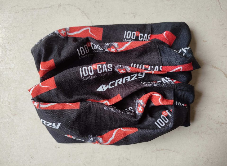 Баф CRAZY 100eCAS бандана black-red Buff