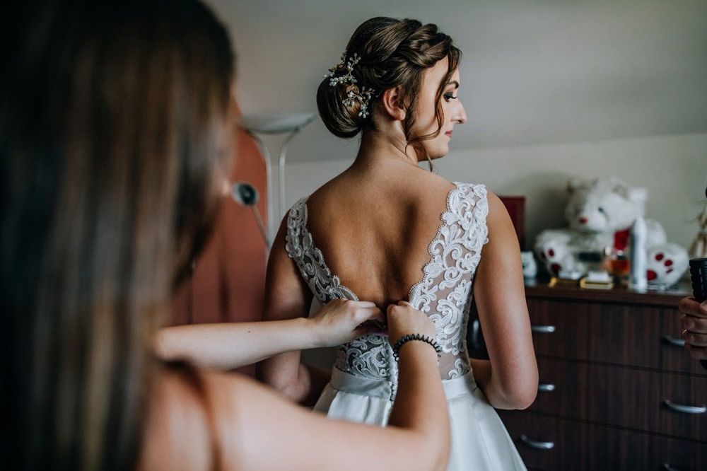 Klasyczna suknia ślubna