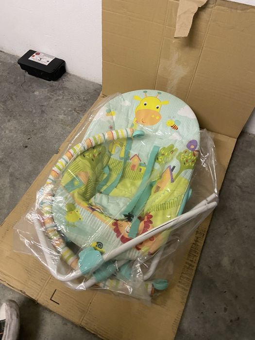 Cadeira baloiço bebe fisher price