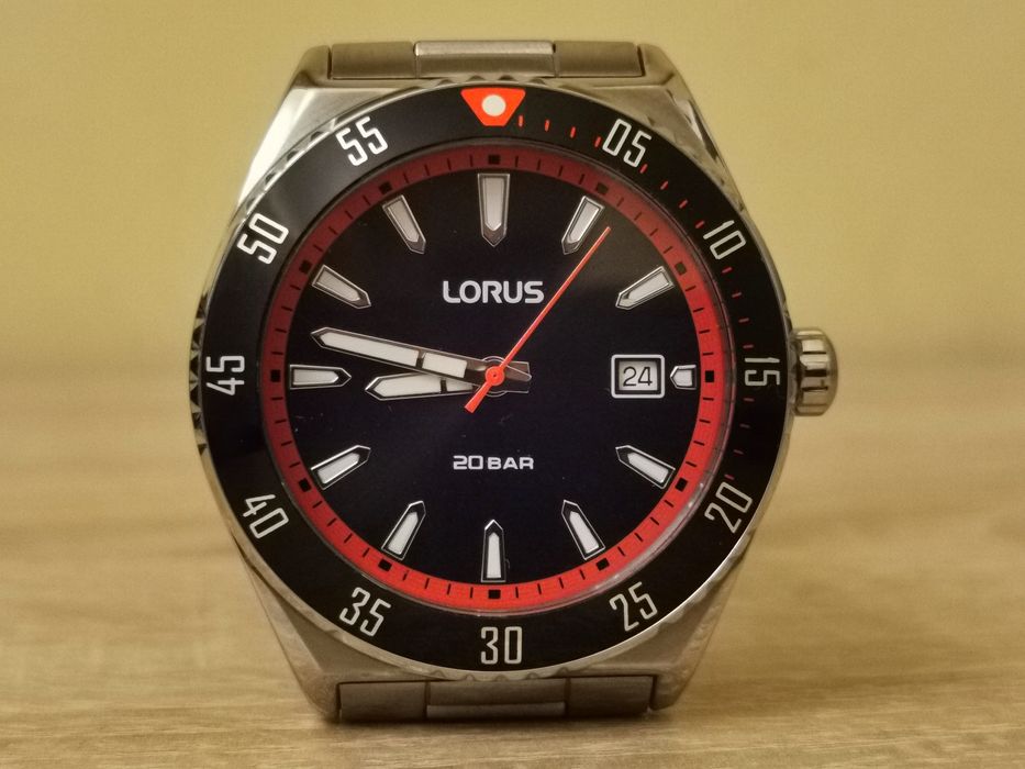 Lorus Sport Vermelho
