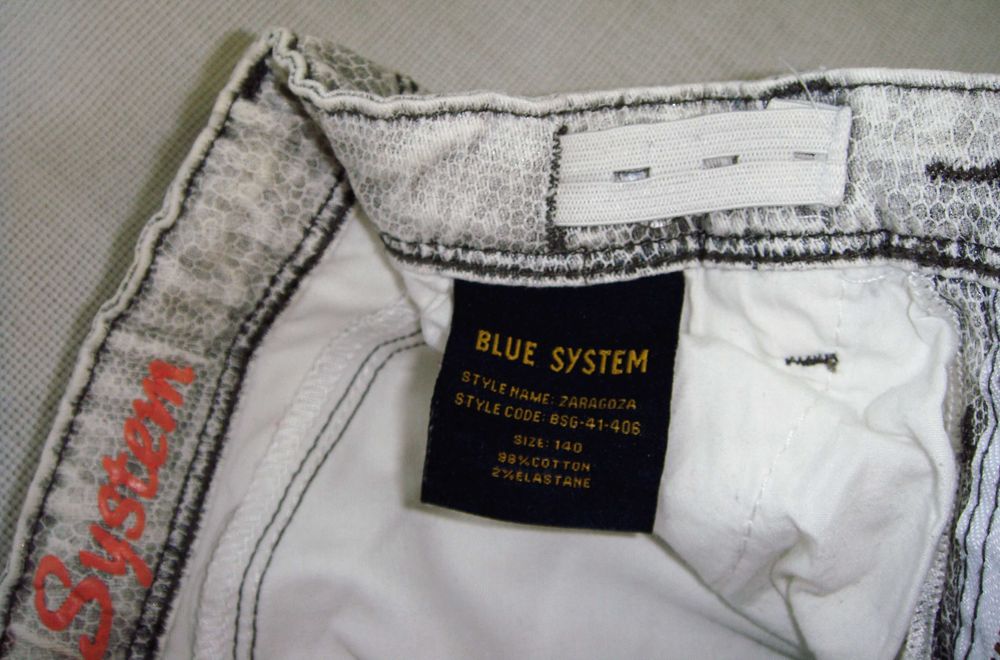 Детские джинсы варенки 134-140