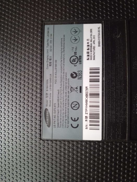 Монитор на запчасти