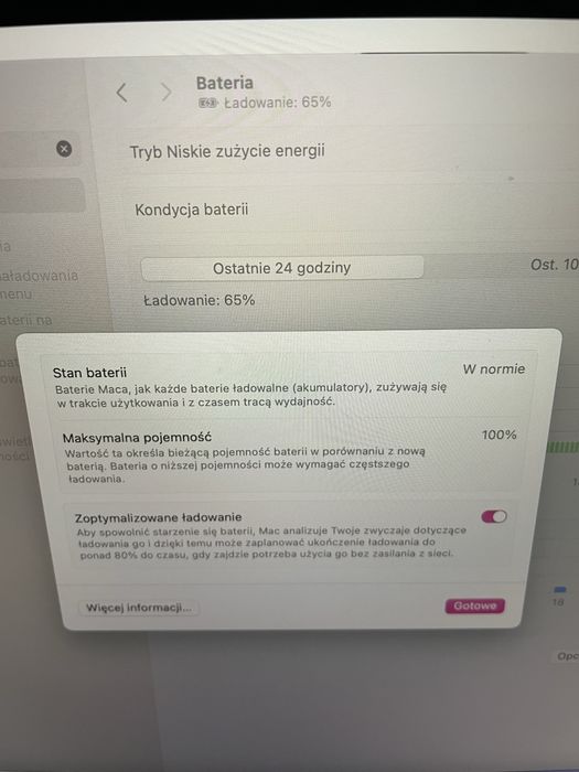Macbook 13 Air M1 8GB 256GB Space Grey *ważna gwarancja*