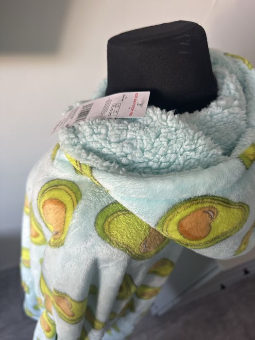 плед- худі з капюшоном