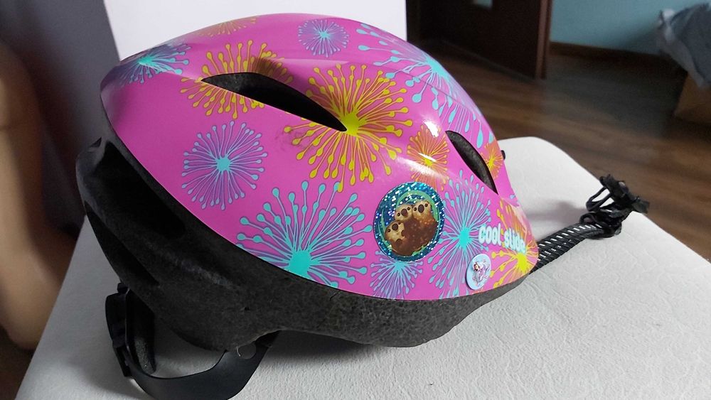 sprzedam kask dziewczęcy na rower cool slide S