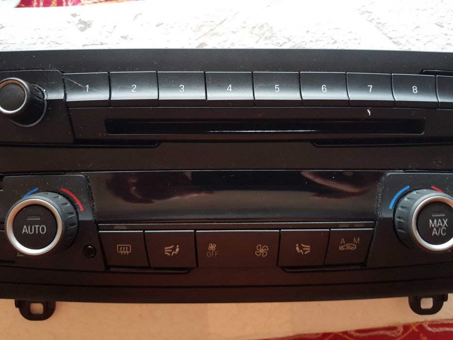 painel do radio bmw