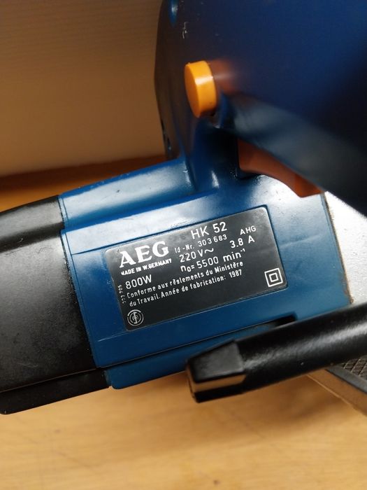 Serra circular AEG HK 52 800w