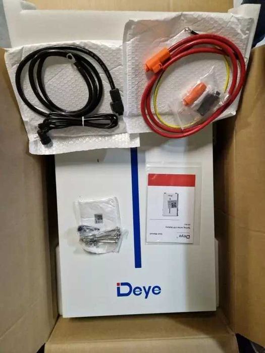 Електрик підключення інвертора Київ під ключ Дея 5,6,8,10,12 кВт Deye