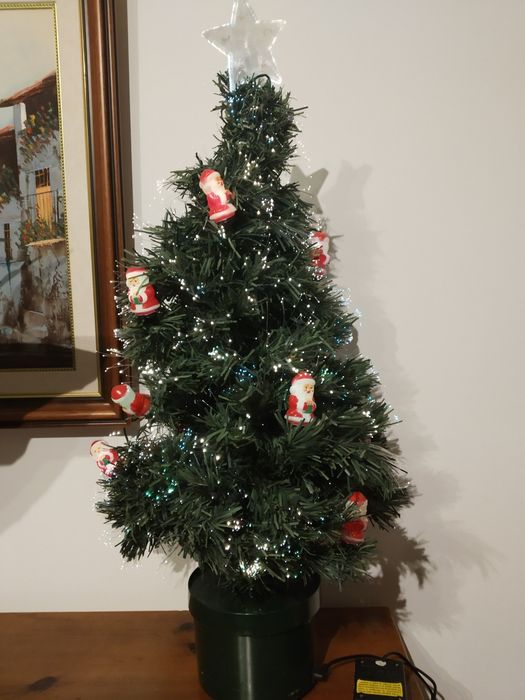 Árvore de Natal fibra ótica