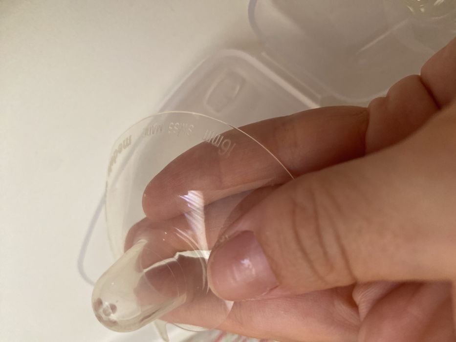 Mamilos silicone da medela S e M