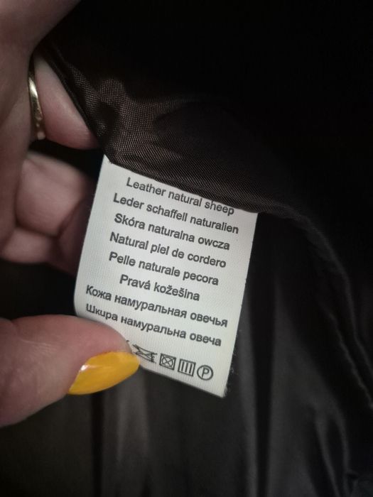 Męska Kurtka skórzana