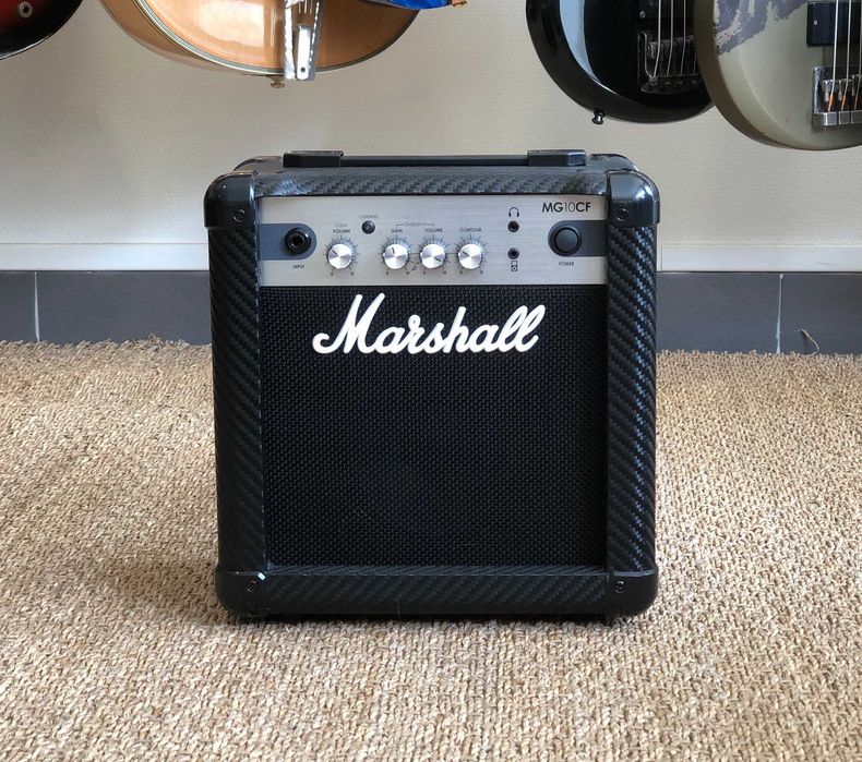 Amplificador de Guitarra Eléctrica, Marshall Mg em Combo, Model 10 Cf, Made in Vietnam 2013, com Manual