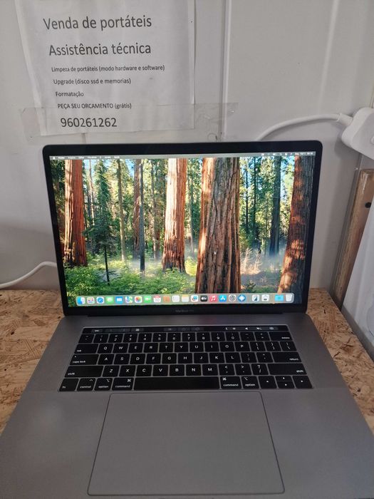MacBook Pro TOUCH BAR 15 pol 2018 16gb ram