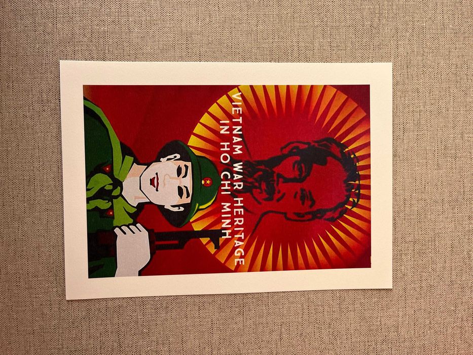 Poster Ho Chi Minh - Exclusivo! Ilustração Histórica