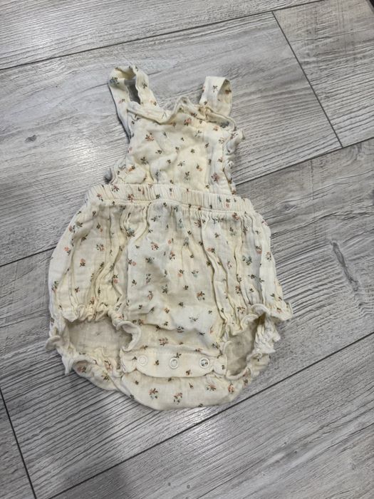 Дитячій мусліновий комбінезон Zara