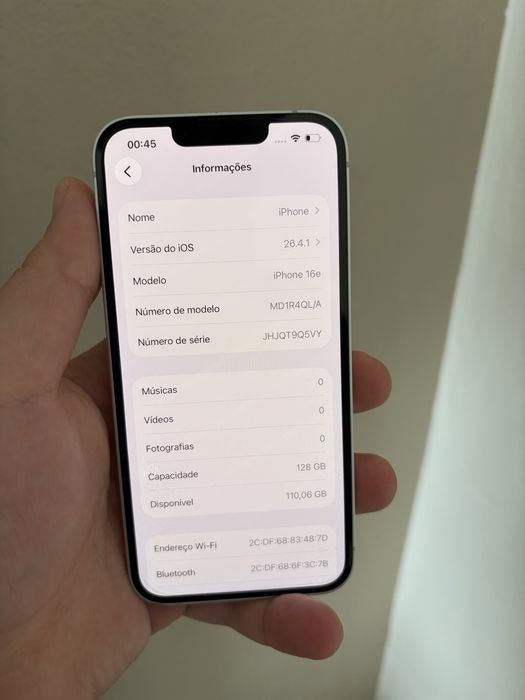 Iphone 16E - COMO NOVO