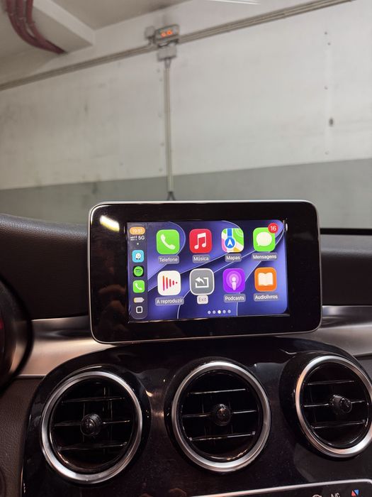Box carplay mercedes w205 s205 w176 classe C A NTG 5.0 4.5