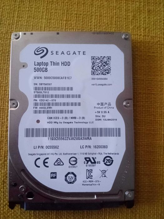 Seagate Laptop Thin HDD 500 GB – dysk twardy 2.5” SATA
