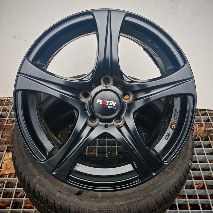 Czarne Felgi 16"5x112 Audi VW Skoda SEAT