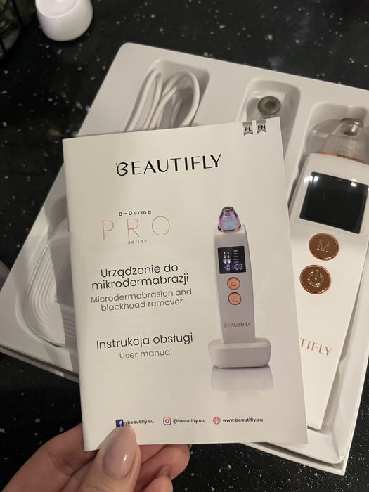 Beautifly Mikrodermabrazja diamentowa B-Derma PRO jak nowa
