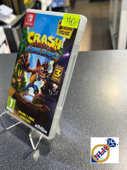 Grę na Nintendo Switch crash bandicoot n.sane trilogy  Możliwa Wysyłka