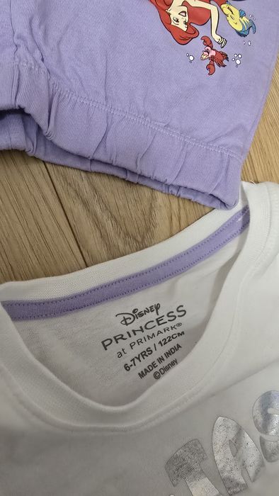 2 nowe piżamki 122 Primark Mała Syrenka