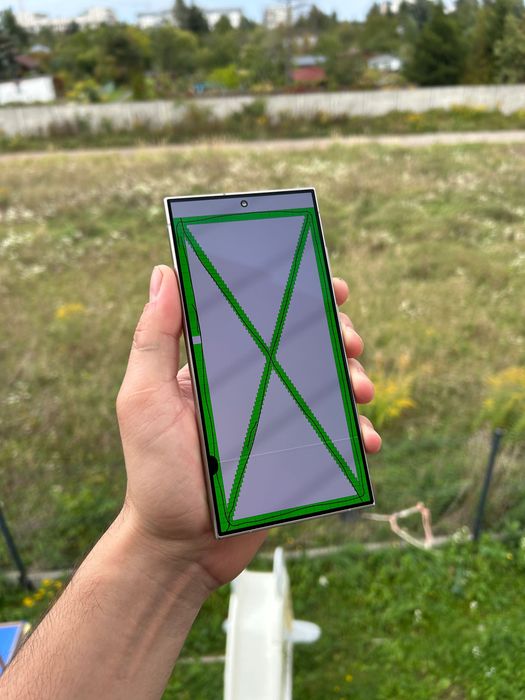 Wyświetlacz LCD Samsung Galaxy S24 ultra z ramką oryginał