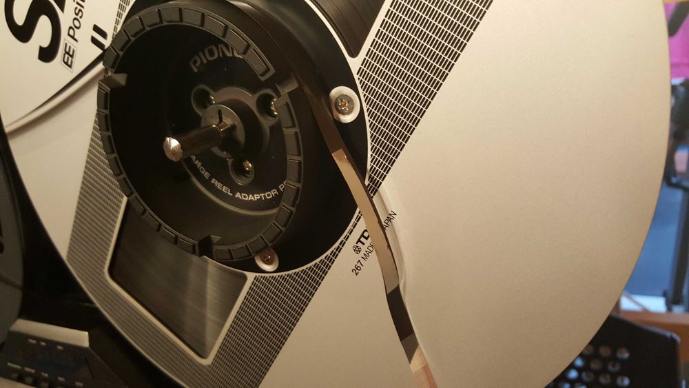Taśma magnetofonowa maxell xl II szpula 26,5 z zapisem