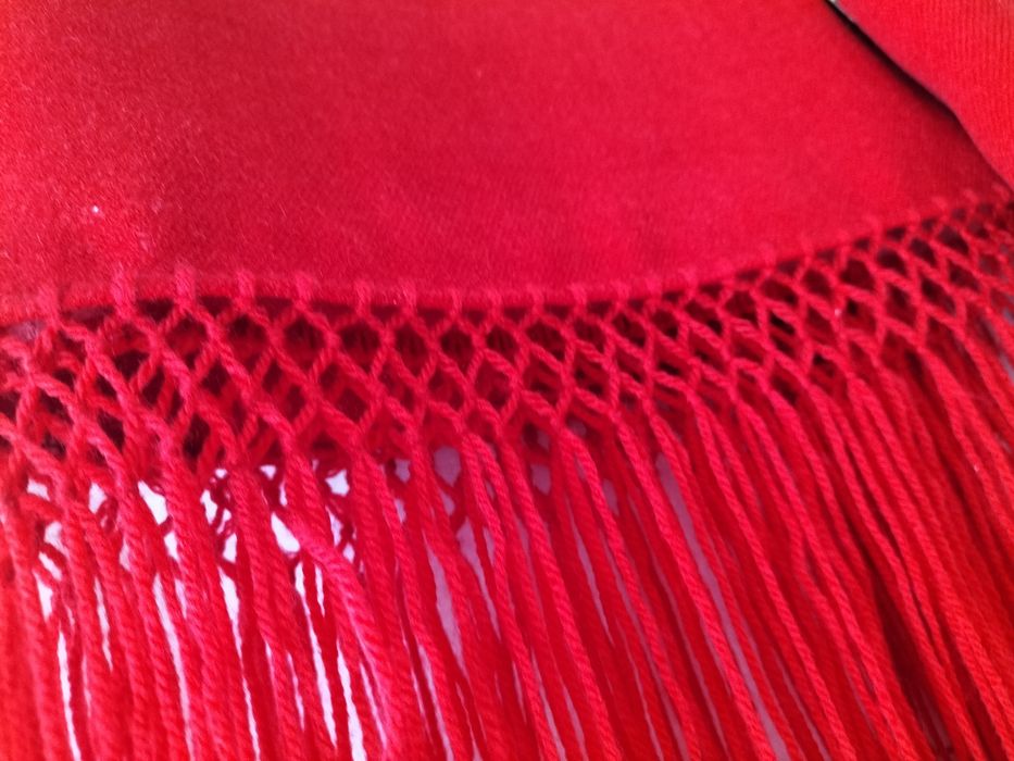 Lenços minhotos vermelho