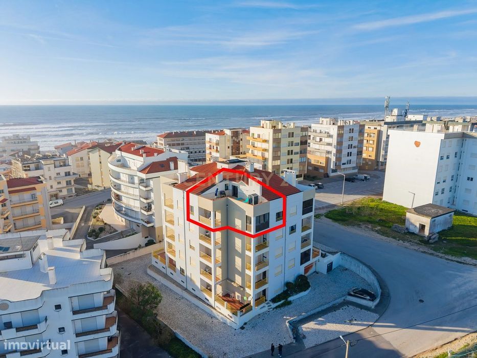 T3 duplex com terraço, Praia do Pedrogão