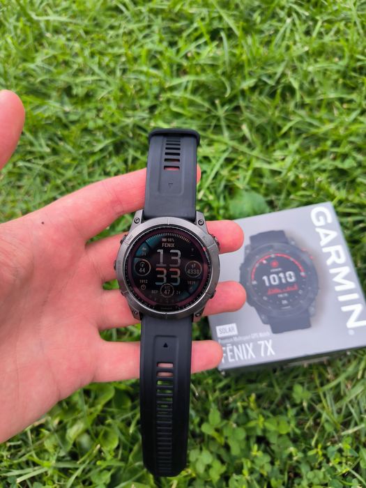 Топовий! Garmin Fenix 7X Solar 51mm, ліхтарик!