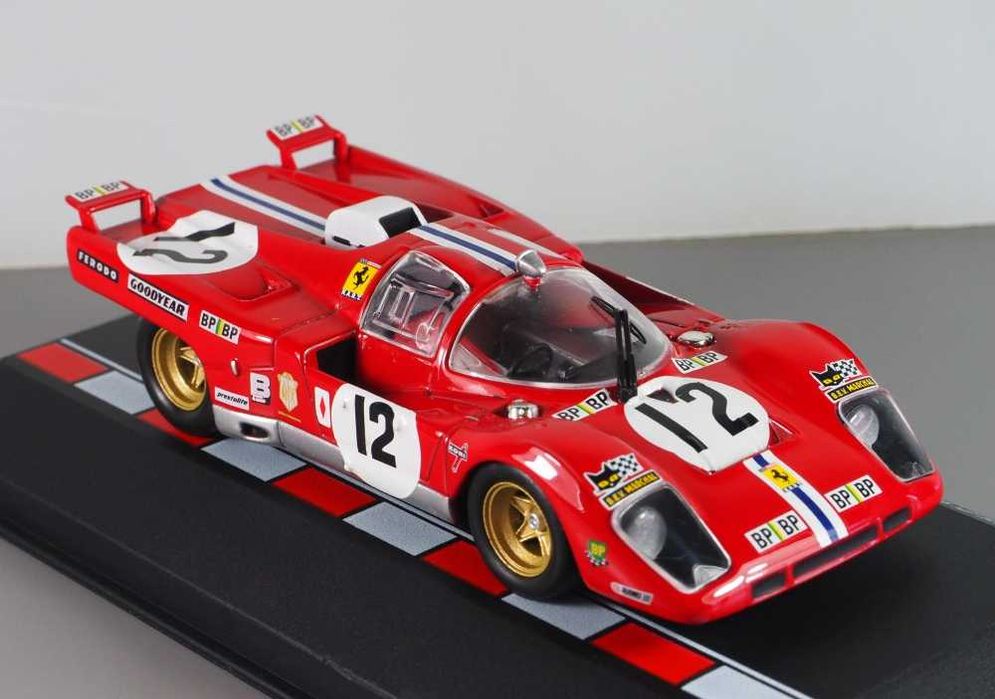 Miniatura Automóvel de Competição FERRARI 512M de 1971 Sam Posey
