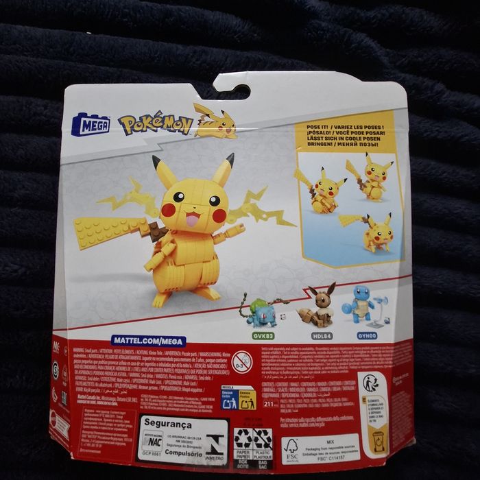 Mega Pokemon klocki
