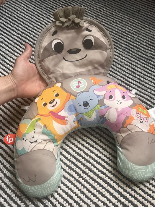 М'яка подушка для гри на животику Веселий лінивець Фішер-Прайс Fisher