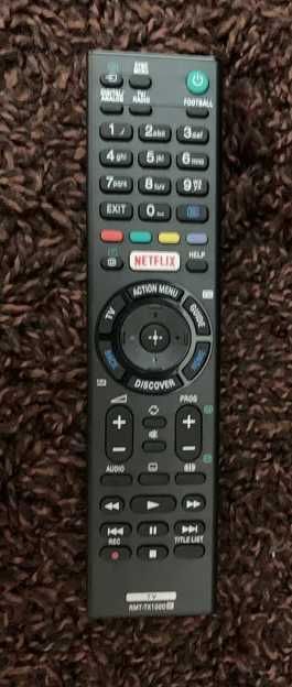 Pilot do TV Sony Bravia RMT-TX100D