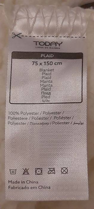 Накидка-шарф під овчинку