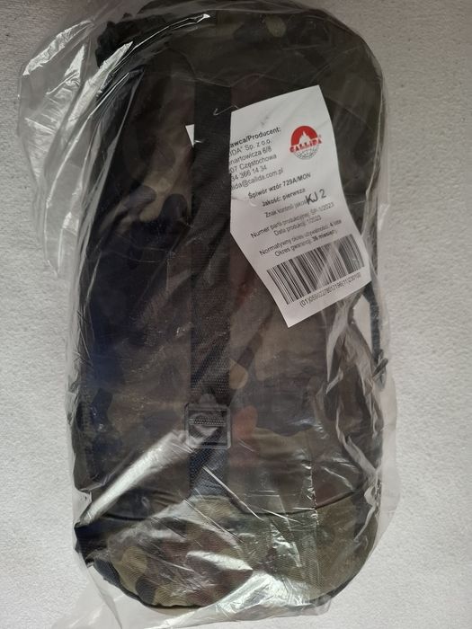 Śpiwór wojskowy WP MON wzór 729A dwuczęściowy.