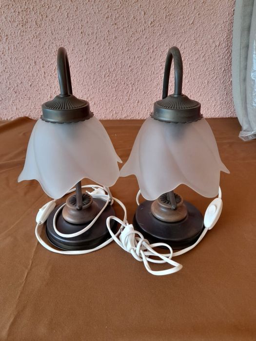 Conjuto de candeeiros para quarto