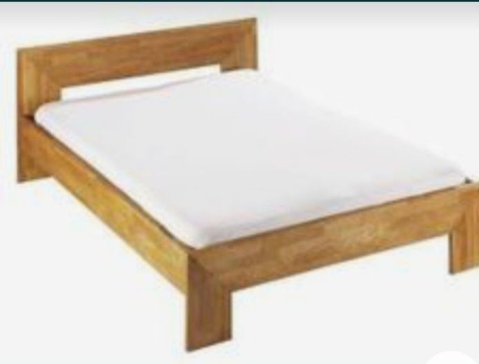 Cama de casal 150x190cm madeira maciça