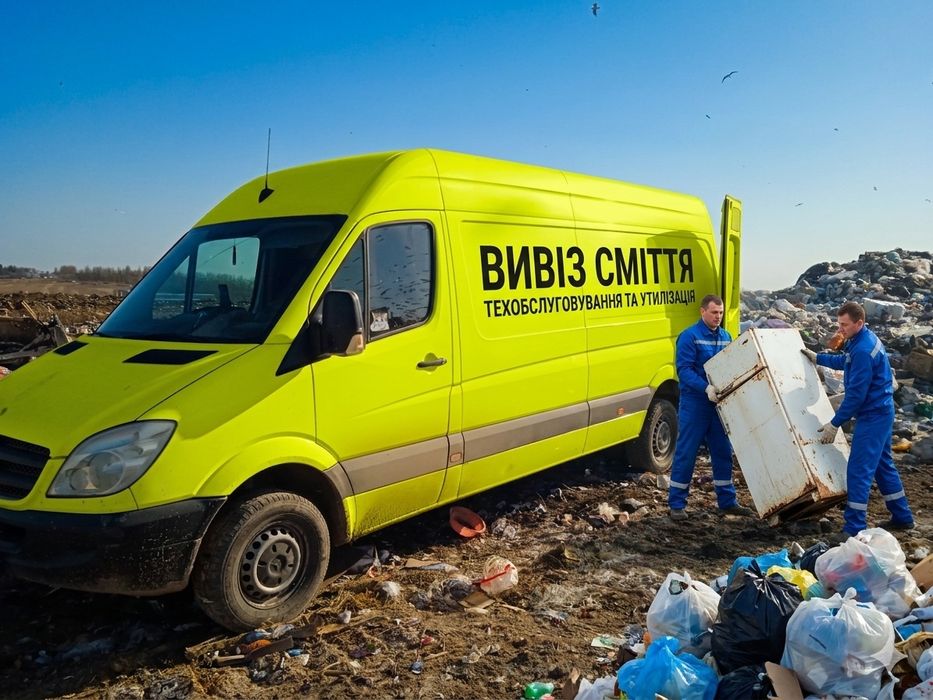 ЗНИЖКА! Вивіз сміття, вивезення сміття, вывоз мусора, вивіз мусора