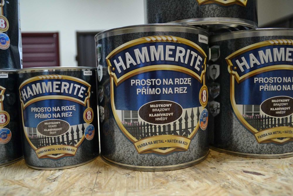 Фарба Хаммерайт, Hammerite, Фарба по іржі, Фарба 3в1