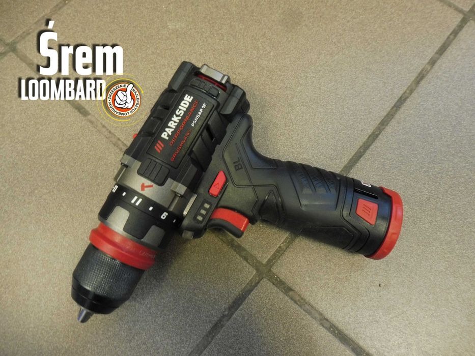 Wkrętarka Parkside PBSPA 12 C3, 2 Aku, Ład, Walizka, Bdb Stan!